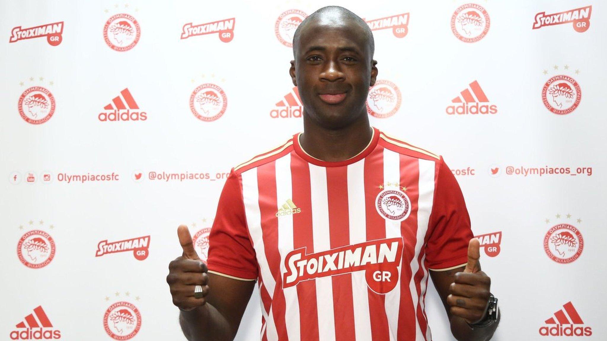 Olympiakos midfielder Yaya Toure