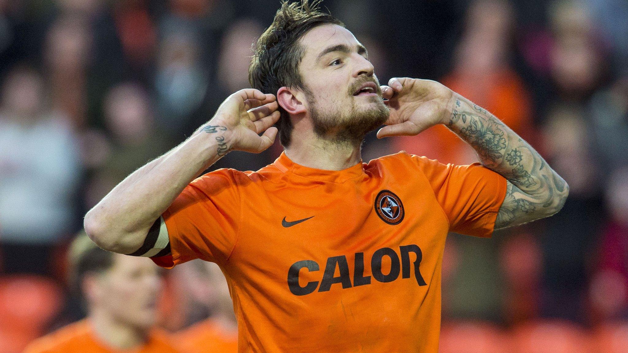 Dundee United midfielder Paul Paton