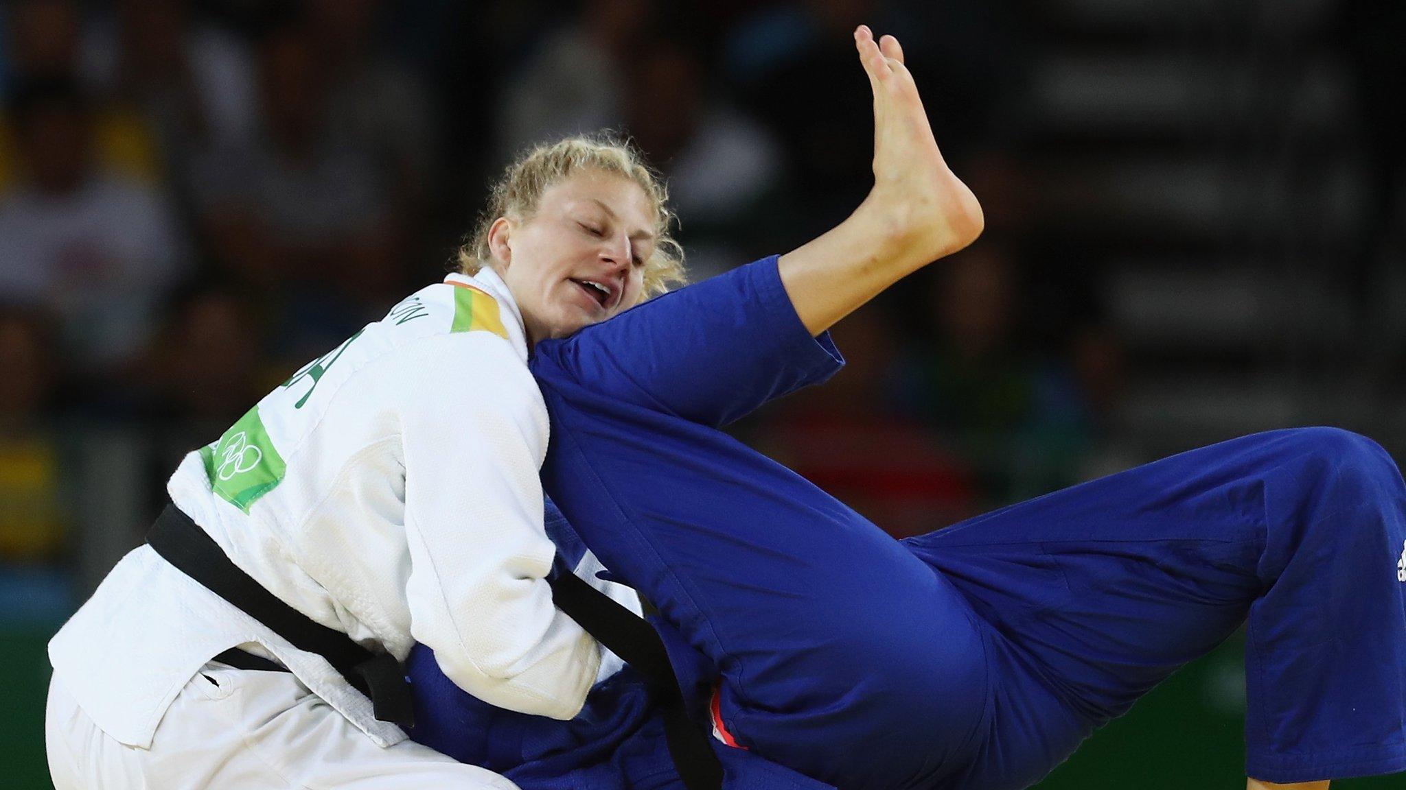 Kayla Harrison; Audrey Tcheumeo