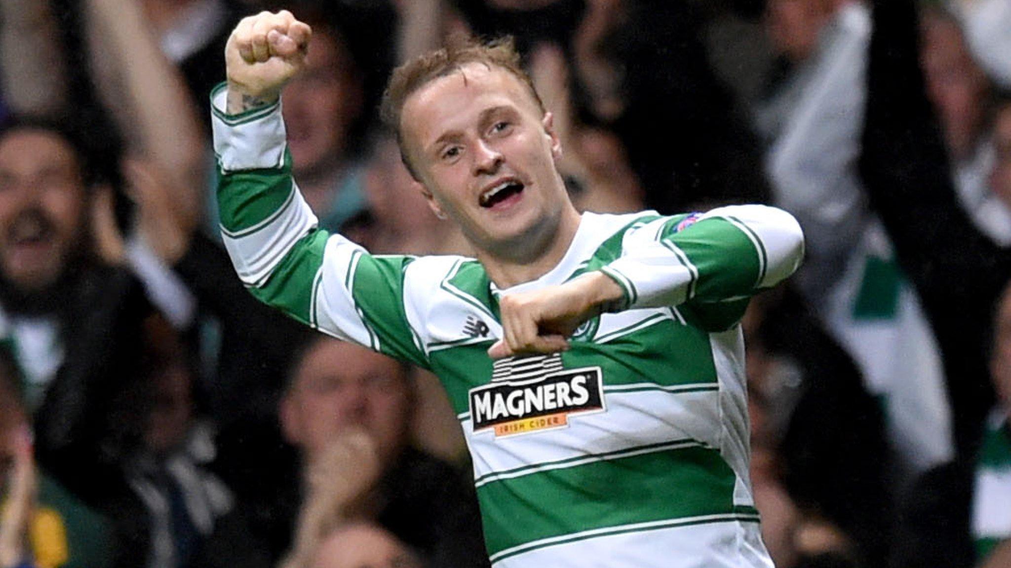 Celtic striker Leigh Griffiths