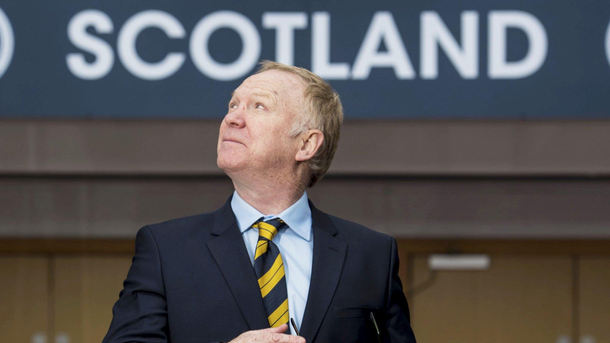 Scotland manager Alex McLeish