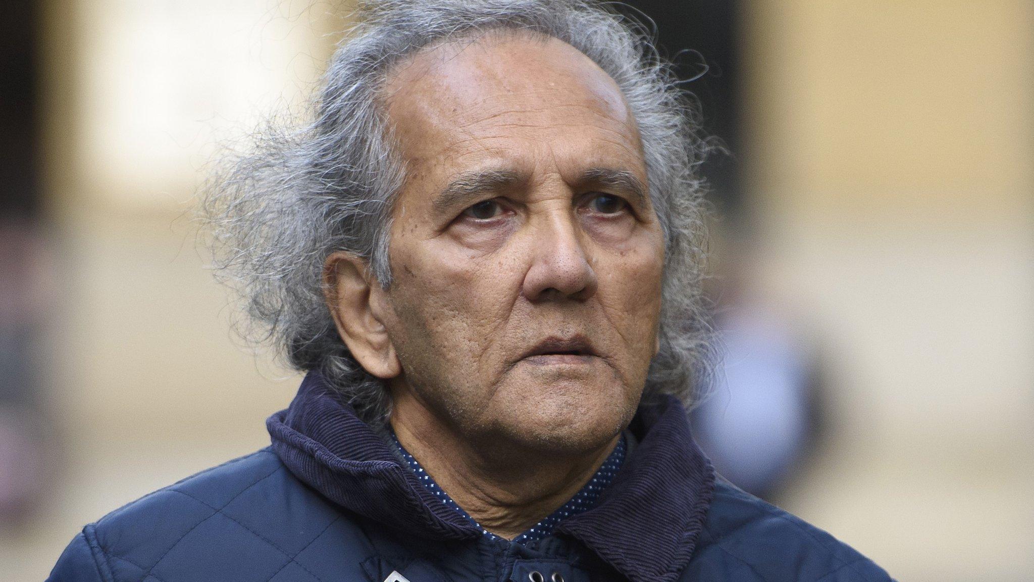 Aravindan Balakrishnan arriving at Southwark Crown Court