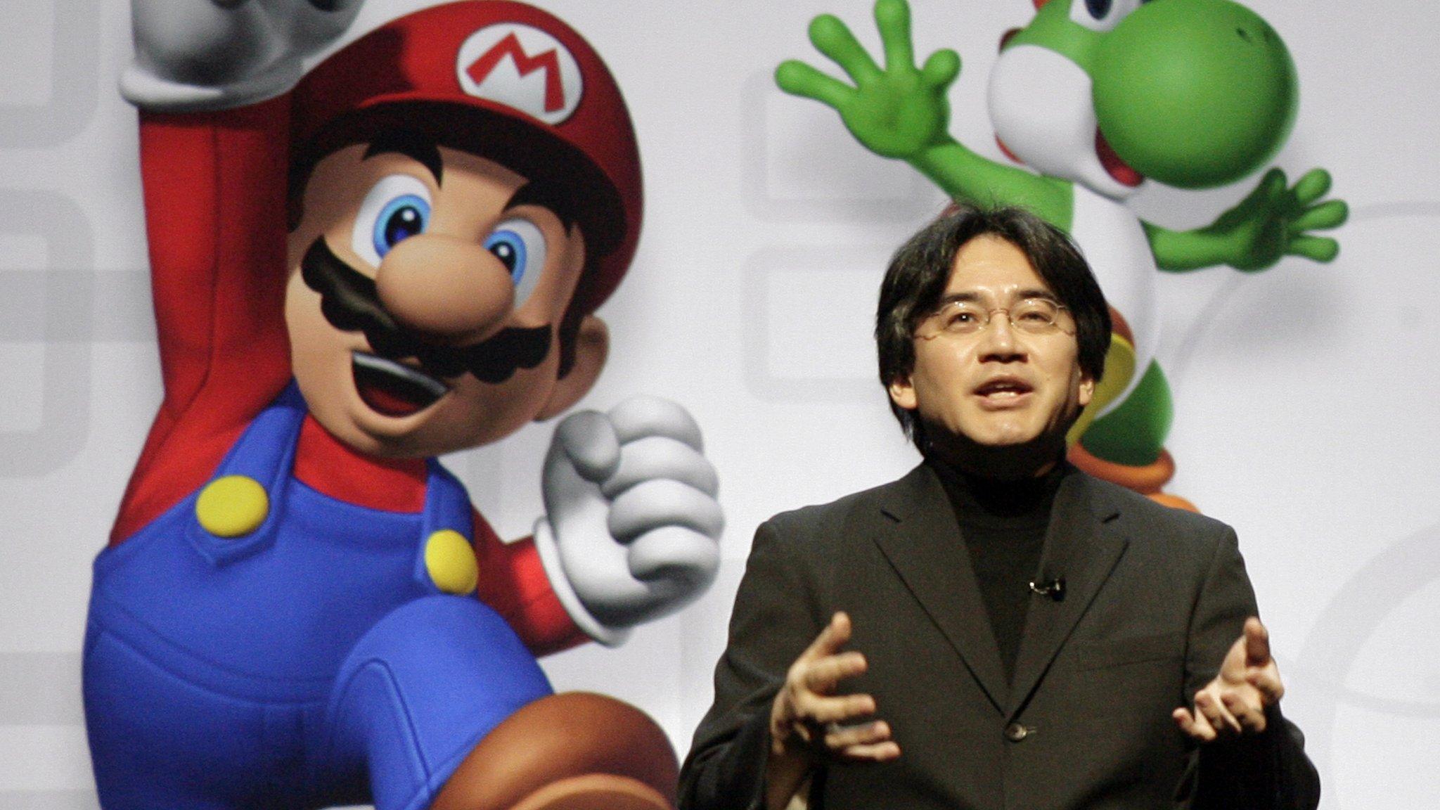 Nintendo's chief executive Satoru Iwata