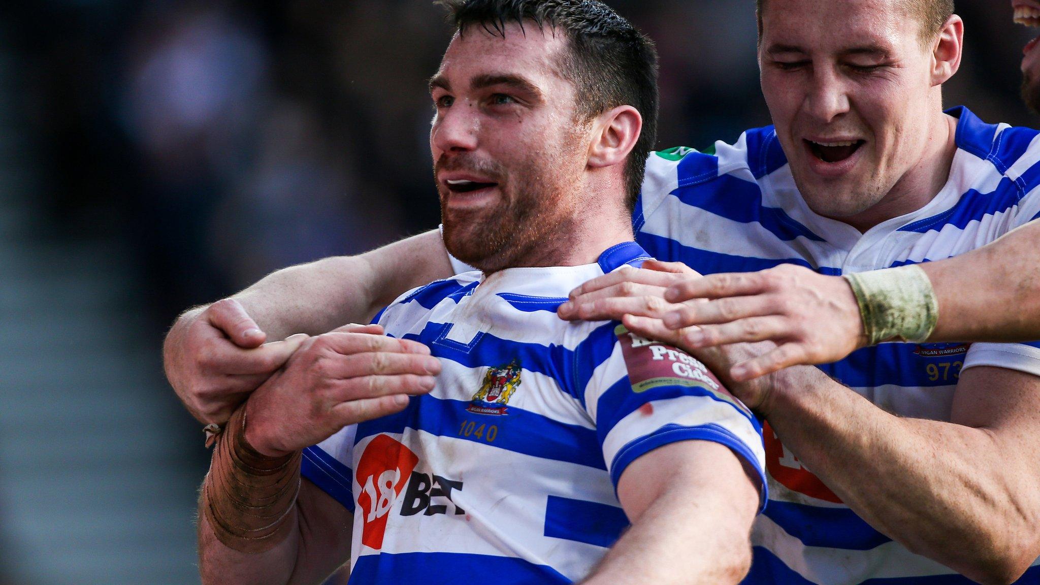 Matty Smith celebrates