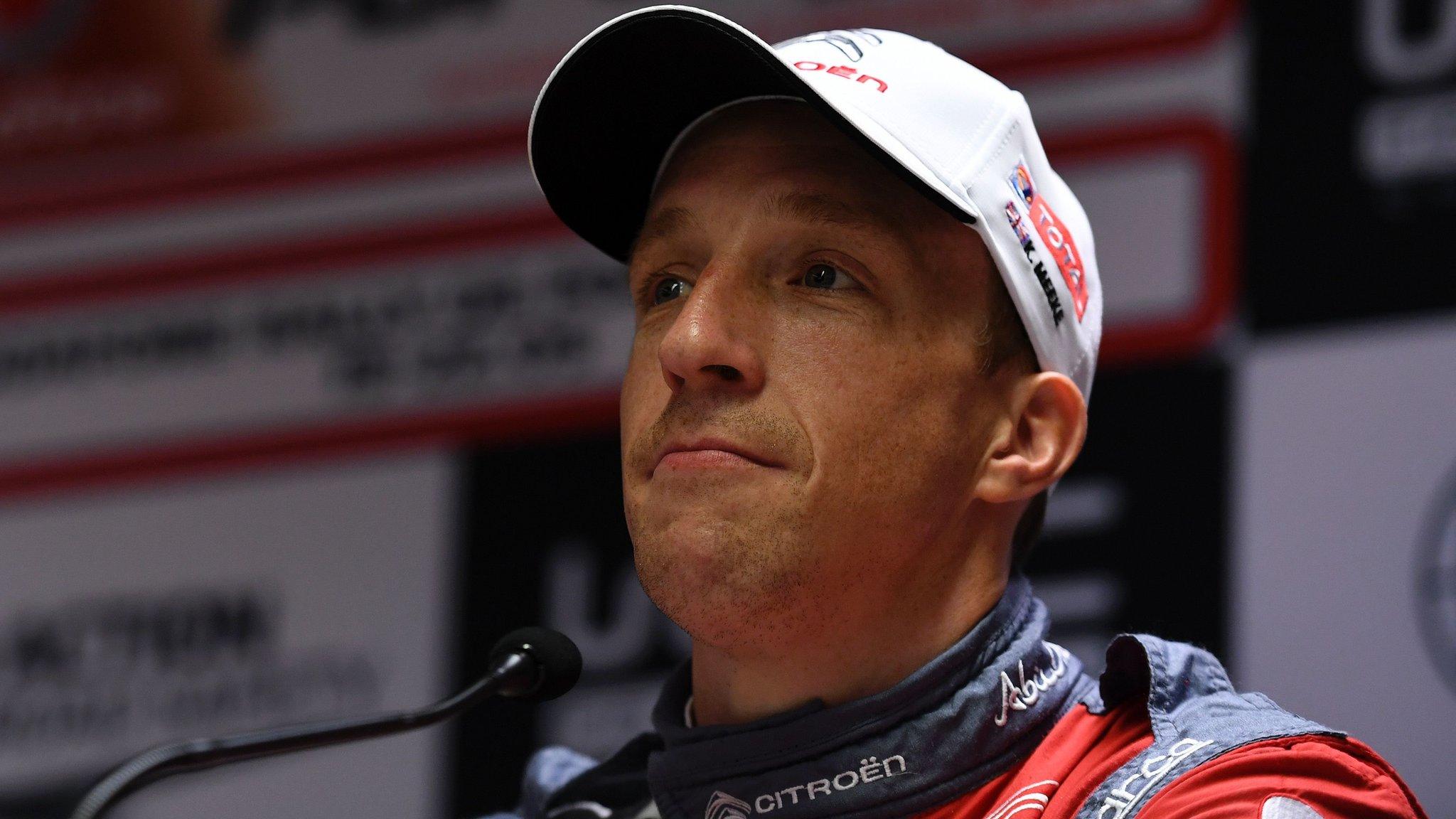 Kris Meeke is racing a reduced schedule for Citroen this year