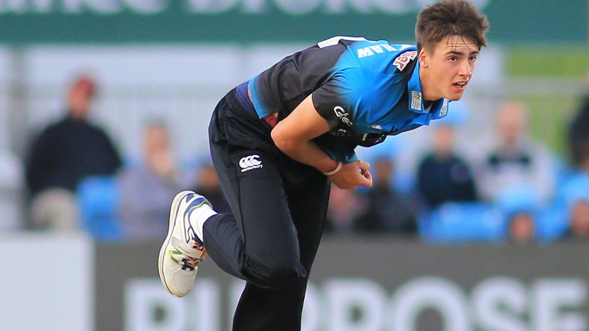 George Scrimshaw did not make the Worcestershire first team again after his four T20 Blast appearances in August 2017