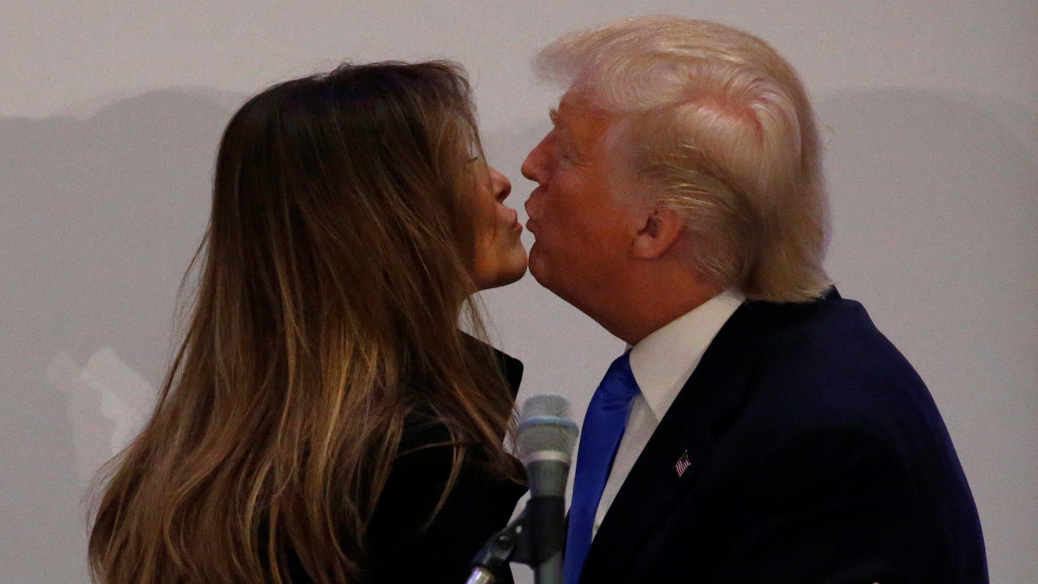 Donald and Melania Trump