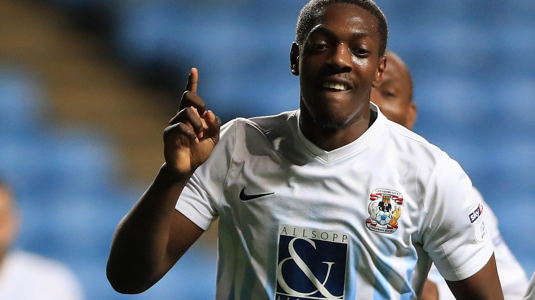 Marvin Sordell in action for Coventry City