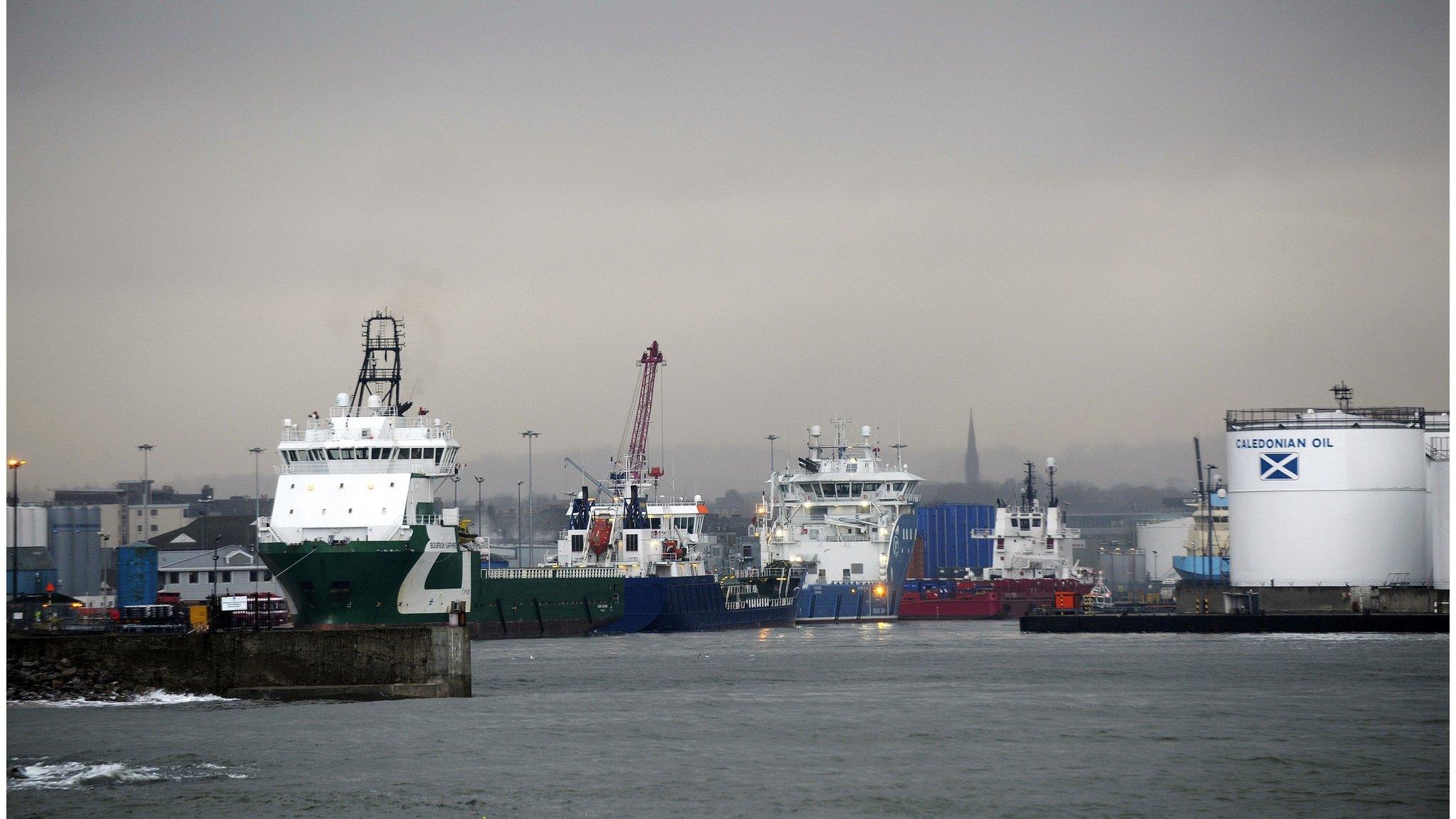 Aberdeen harbour