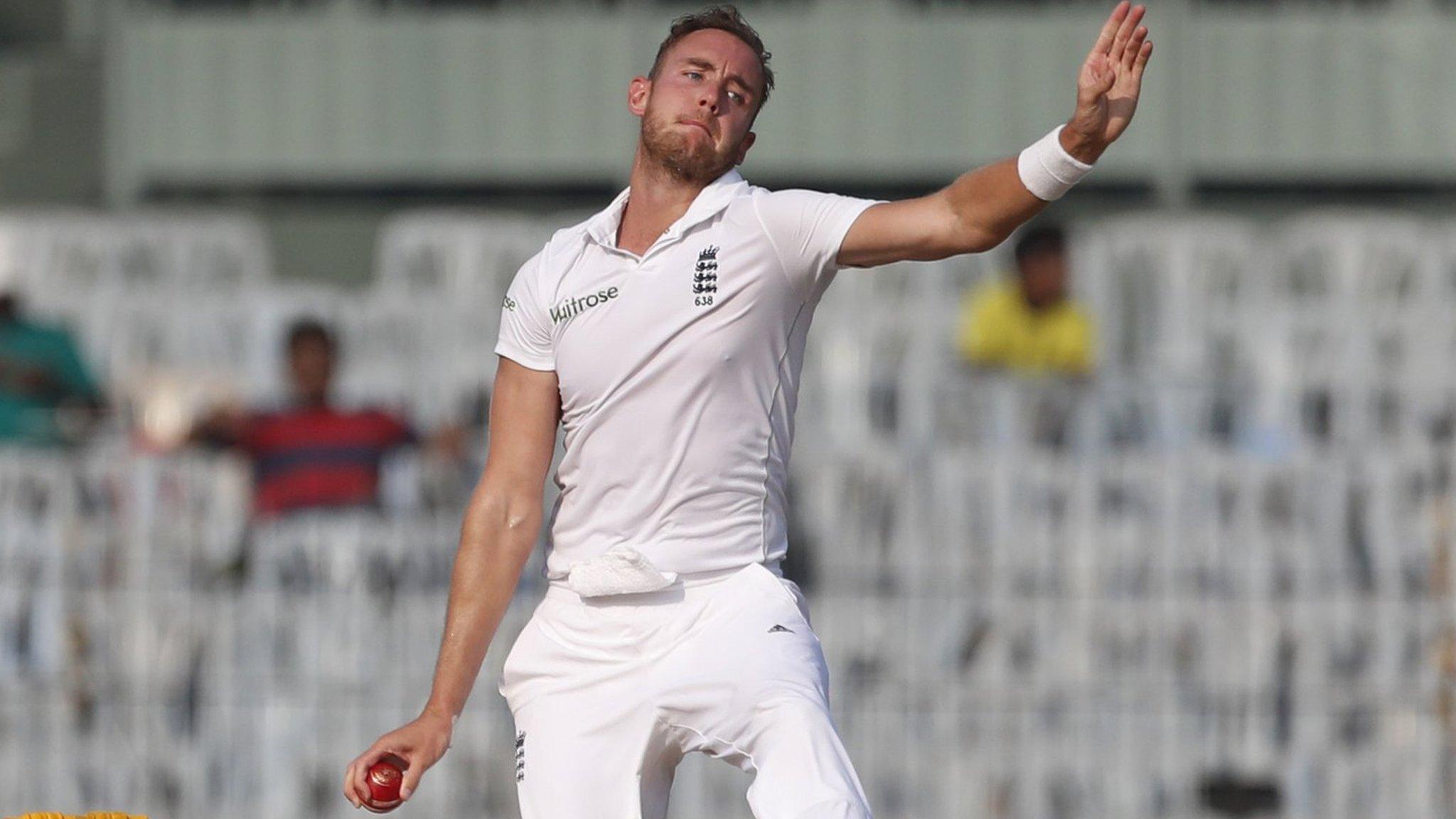 England's Stuart Broad