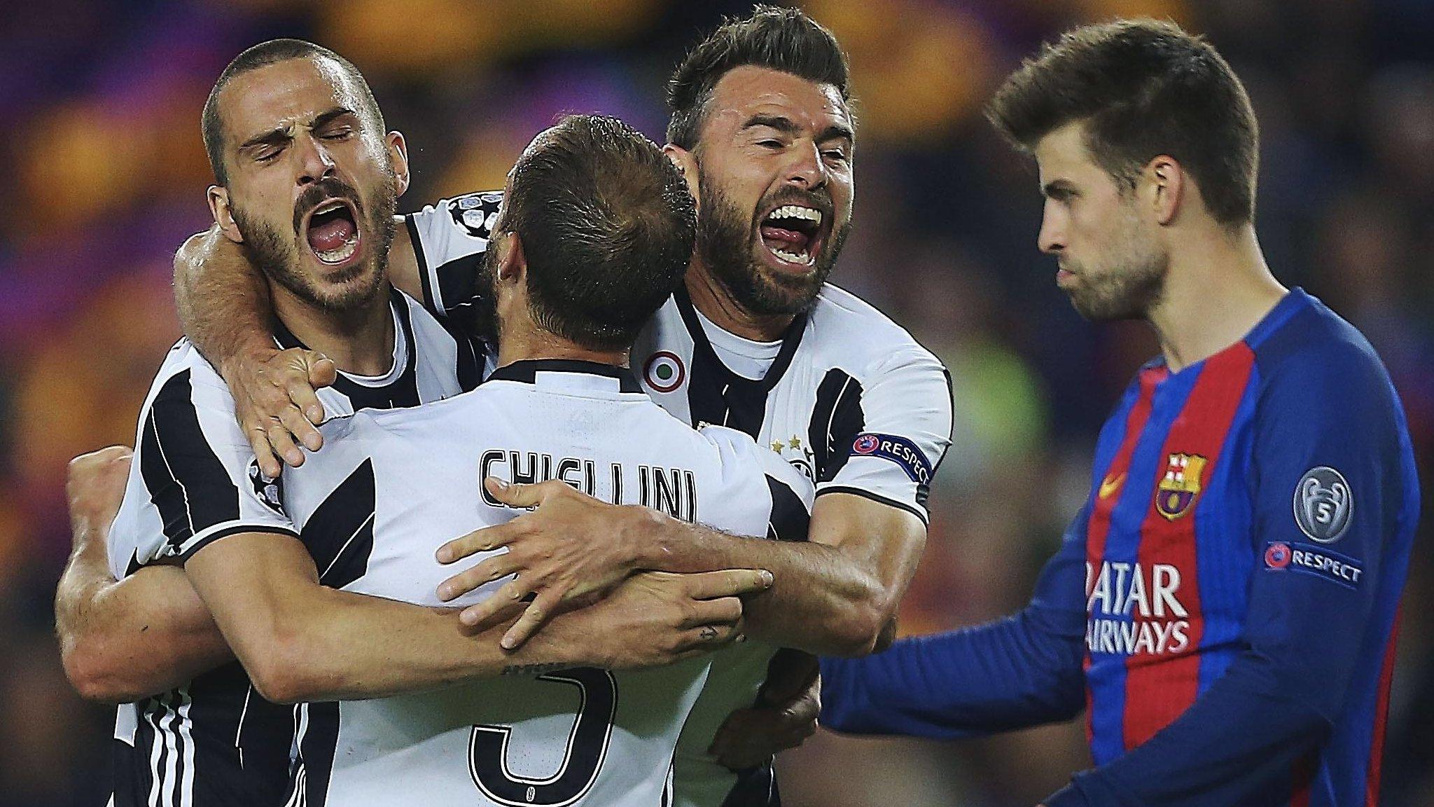 Juventus celebrate