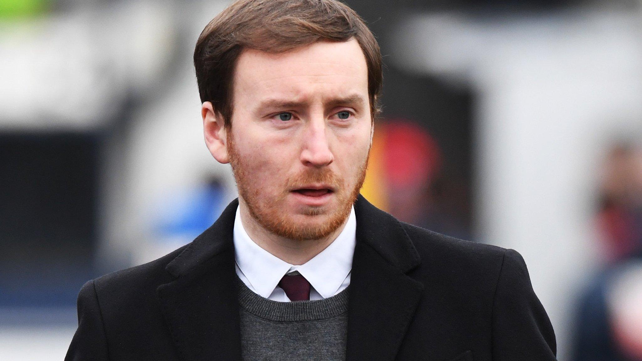 Hearts head coach Ian Cathro