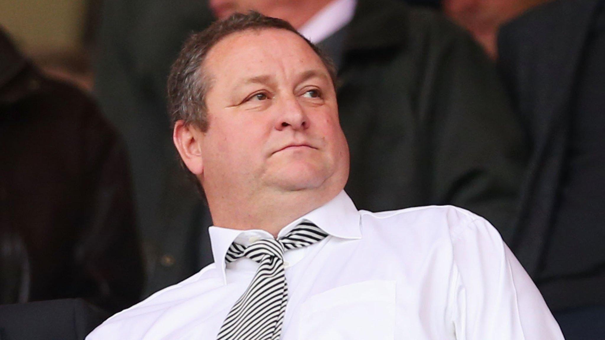 Newcastle owner Mike Ashley