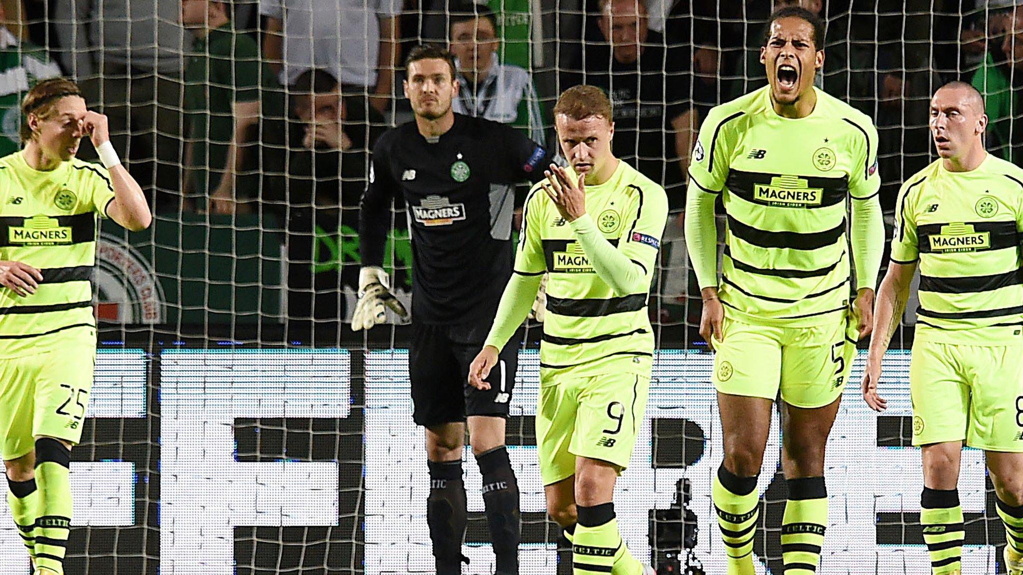 Celtic were beaten 2-0 by Malmo