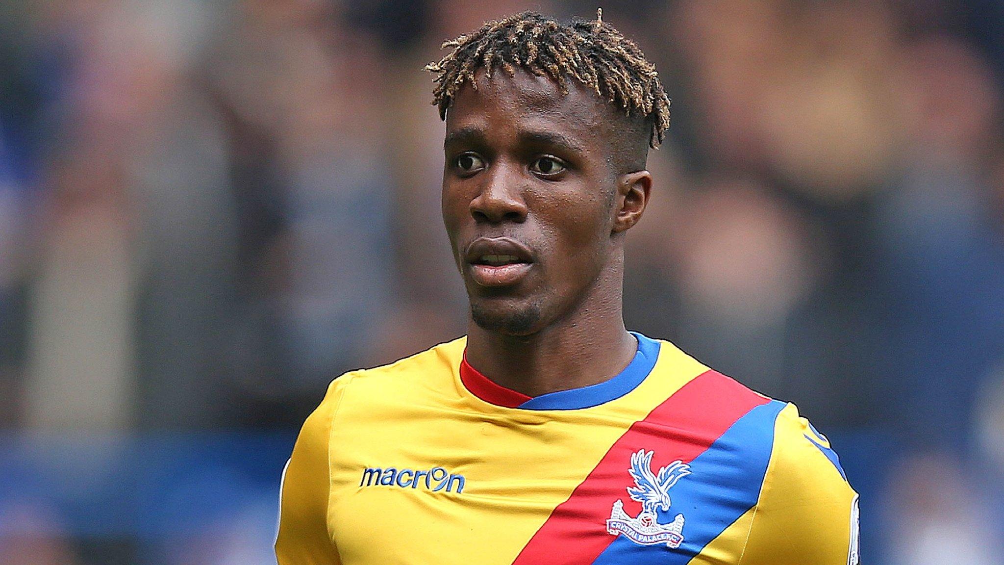 Crystal Palace winger Wilfried Zaha