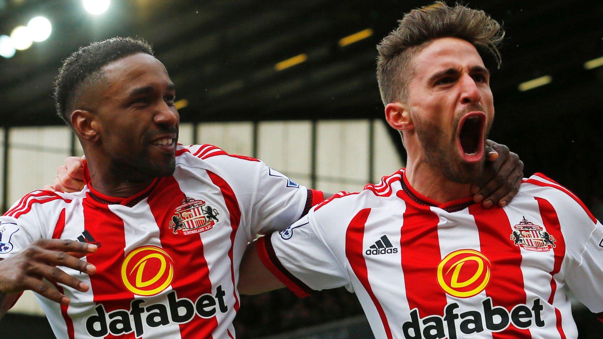 Jermain Defore and Fabio Borini