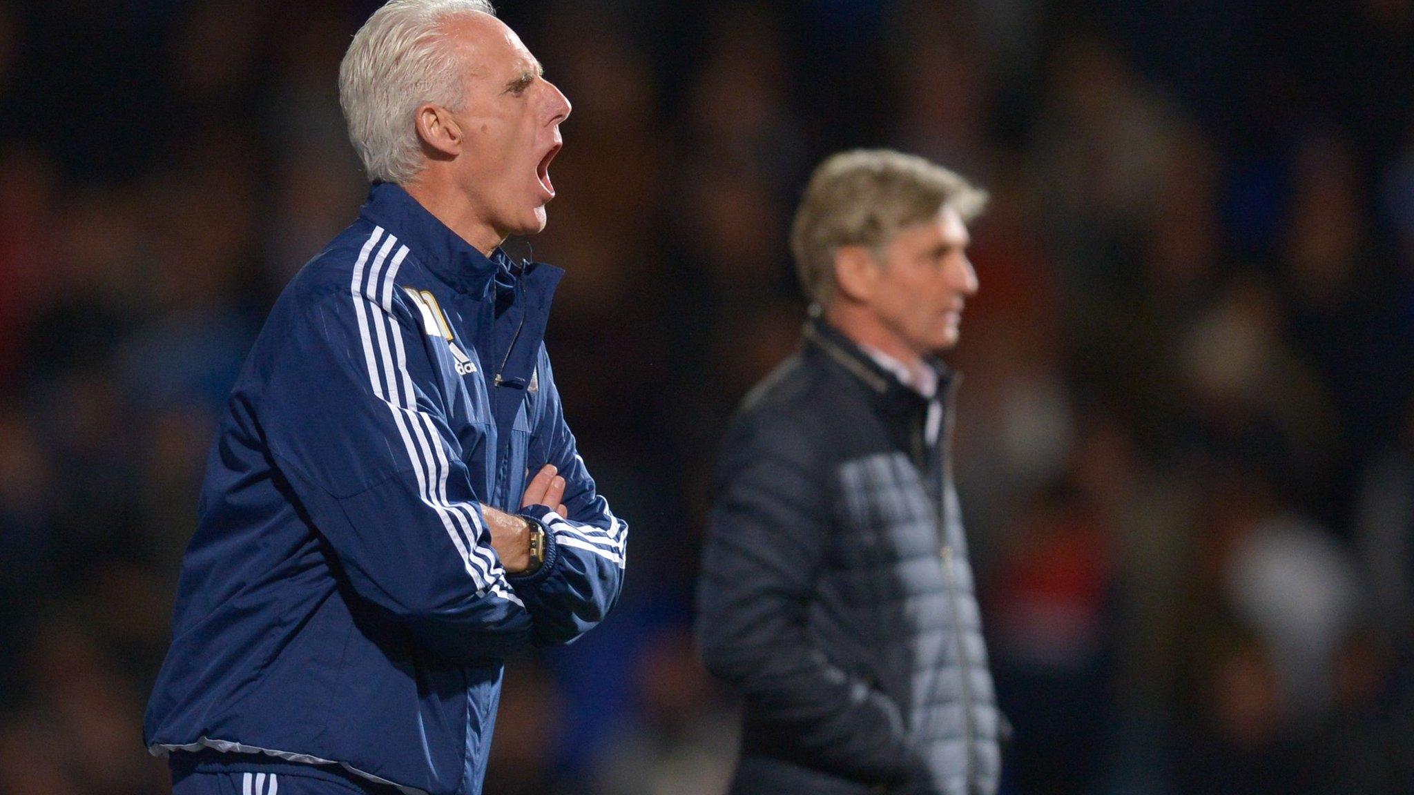 Mick McCarthy and Jose Riga