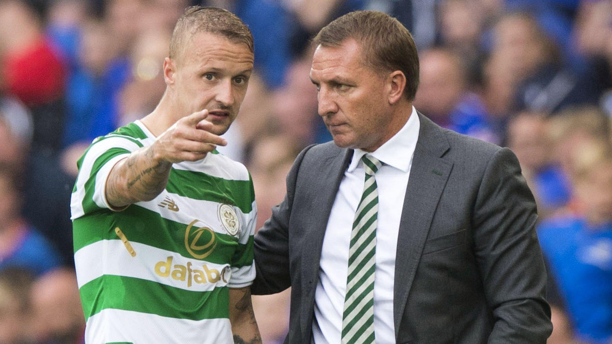 Leigh Griffiths and Brendan Rodgers