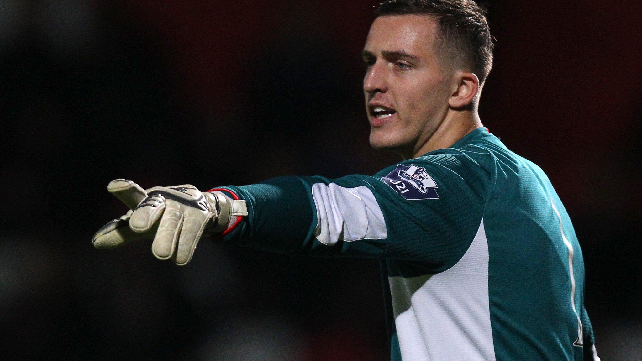 Goalkeeper Ryan Fulton