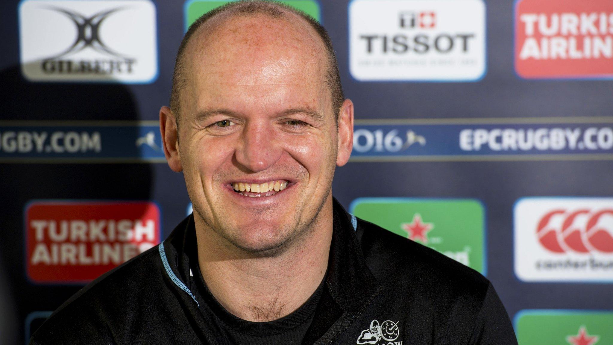 Glasgow head coach Gregor Townsend