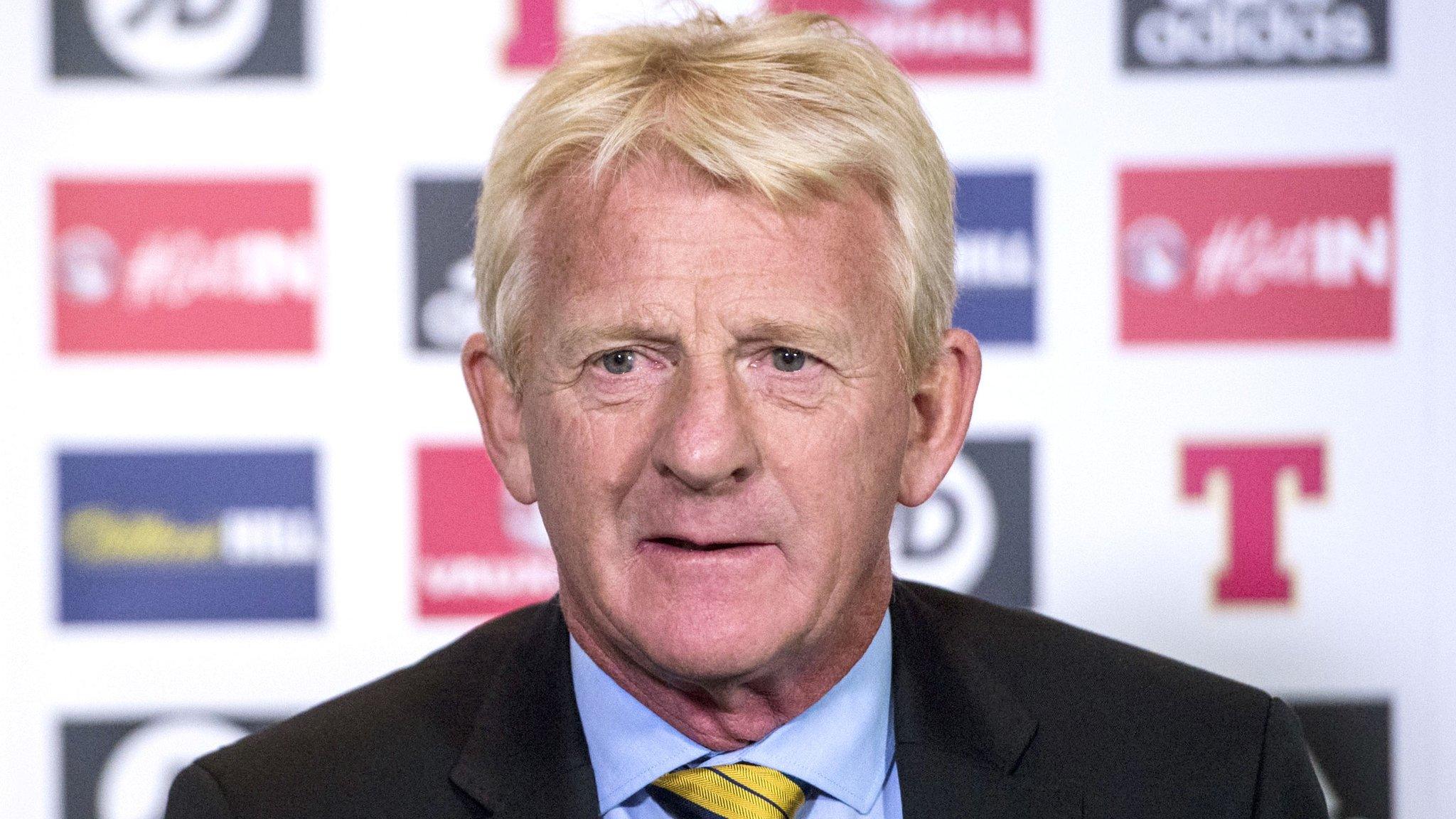 Scotland manager Gordon Strachan