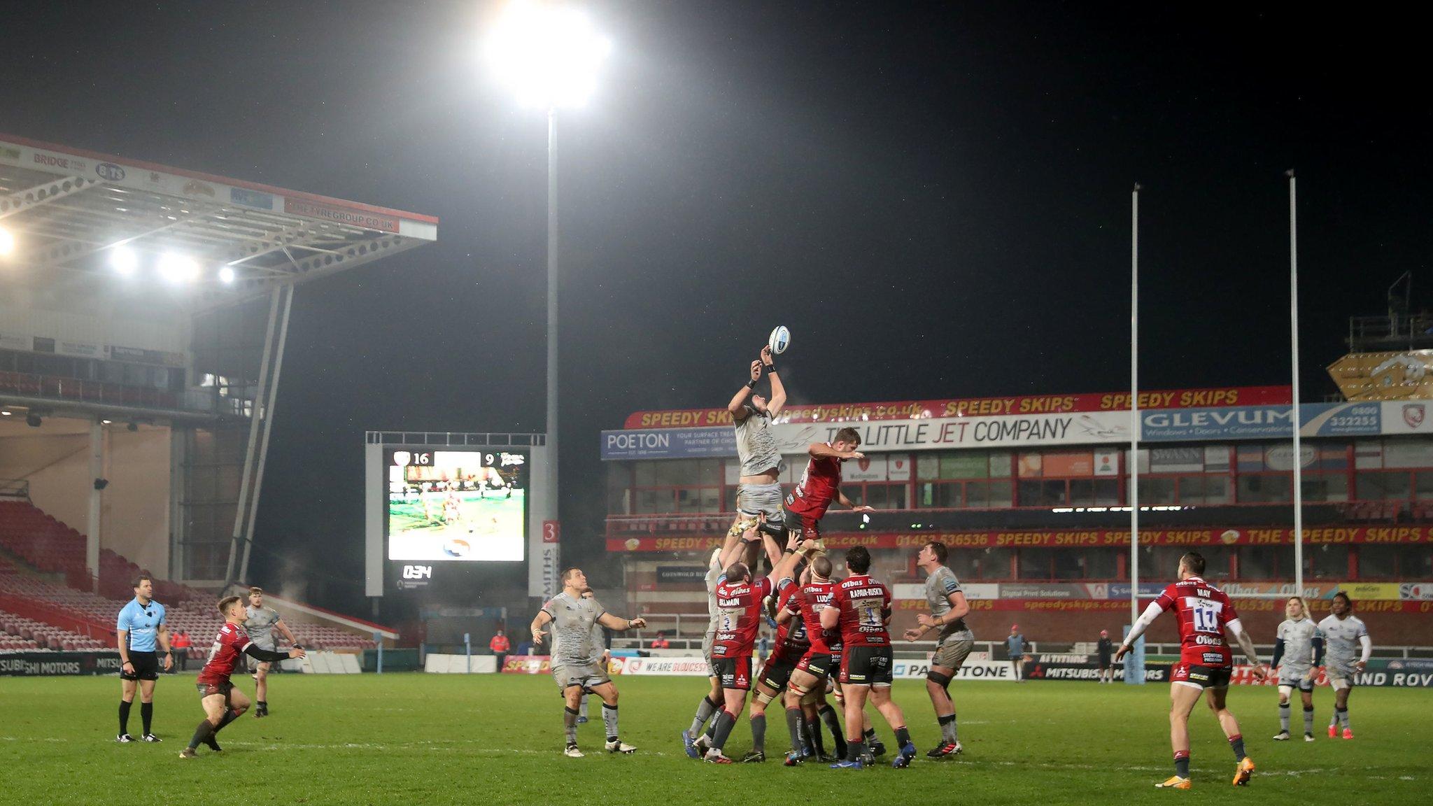 Sale hit back to win an ill-tempered game at Kingsholm which ended with a last-minute mass brawl