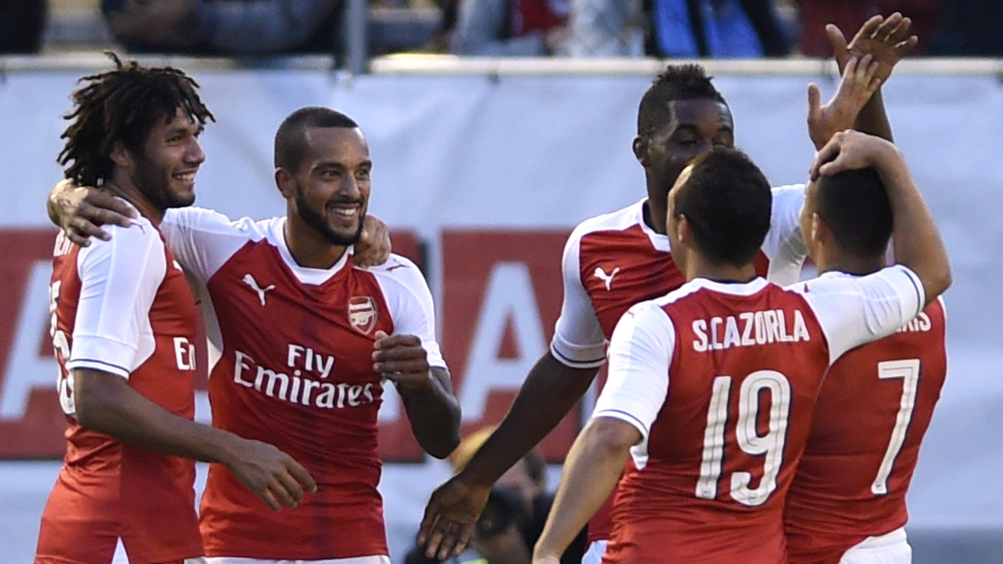 Arsenal celebrate