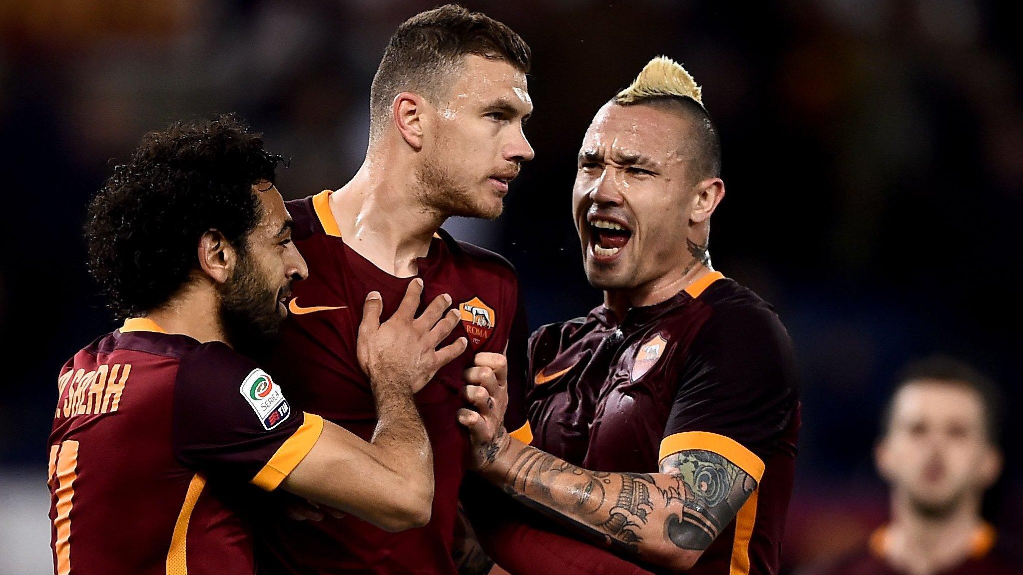 Edin Dzeko celebration