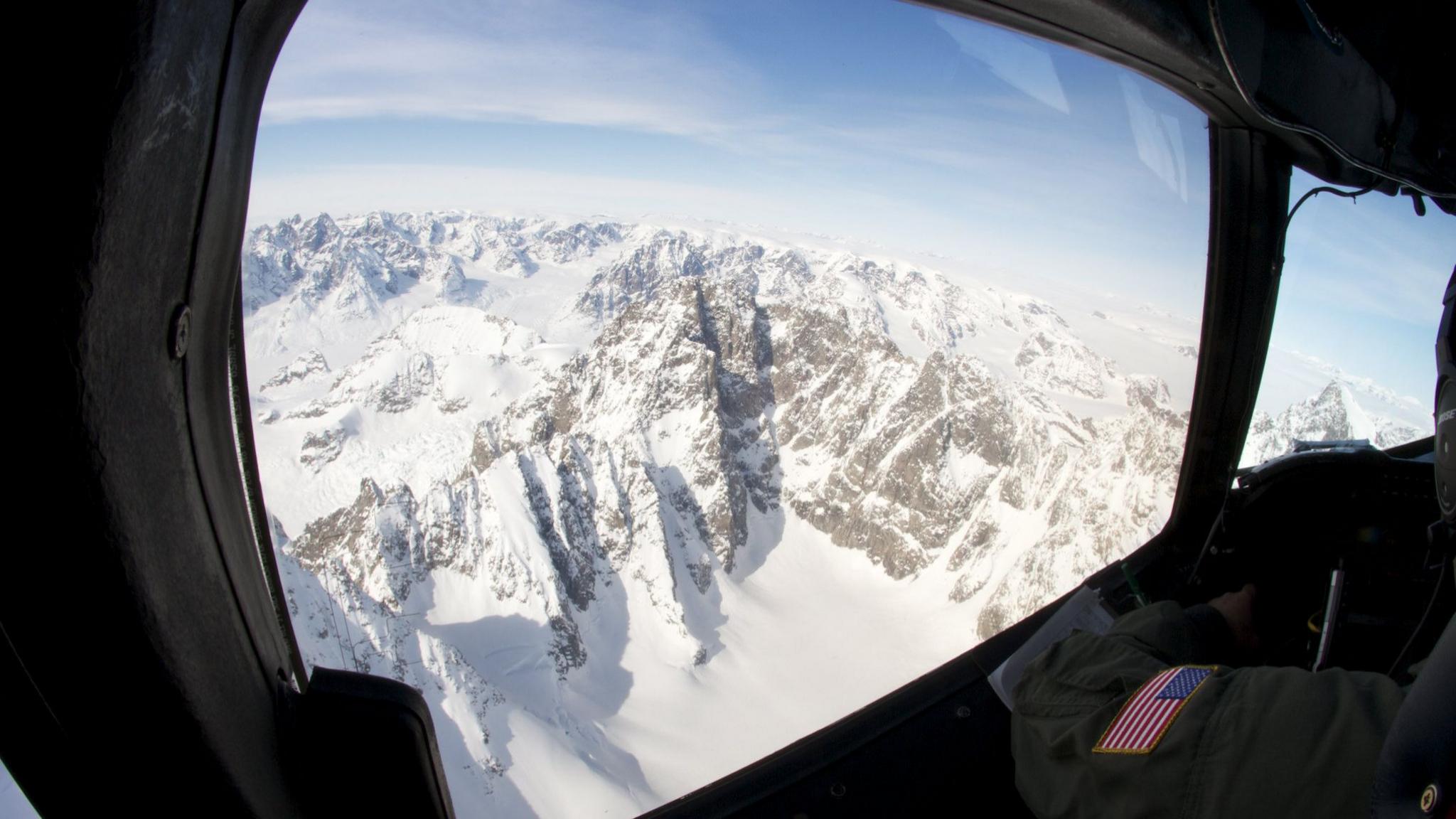 Mountains in eastern Greenland