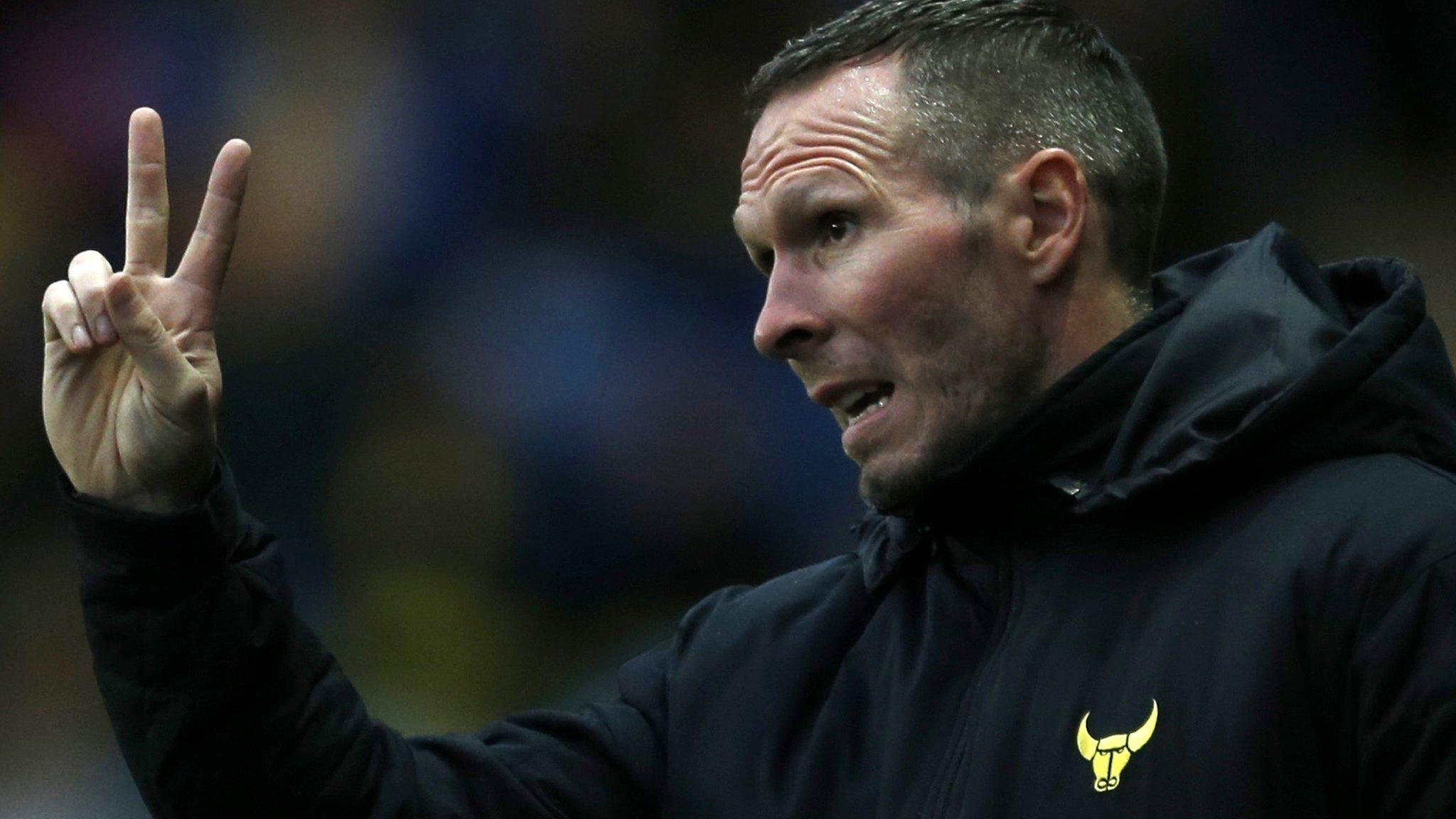 Oxford United manager Michael Appleton