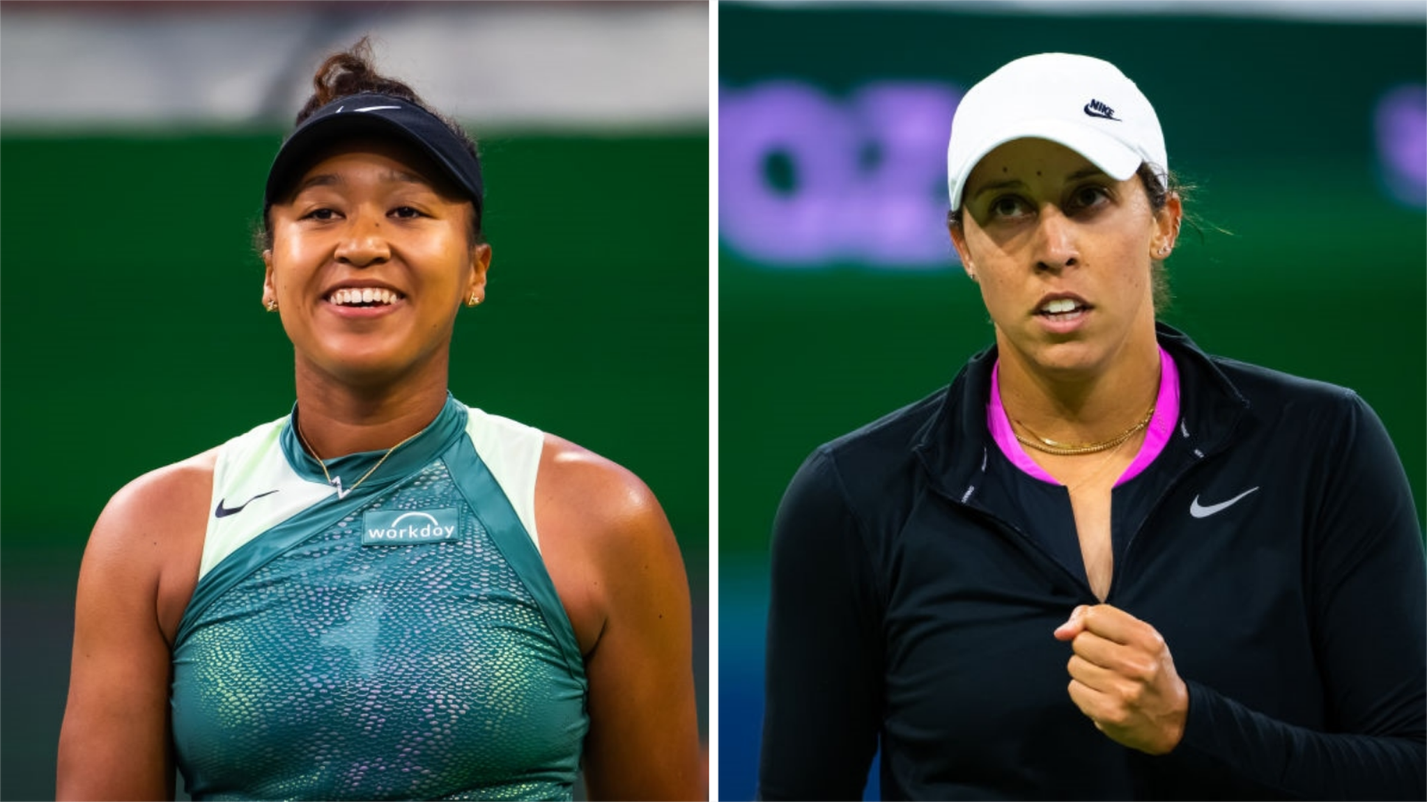 Naomi Osaka and Madison Keys