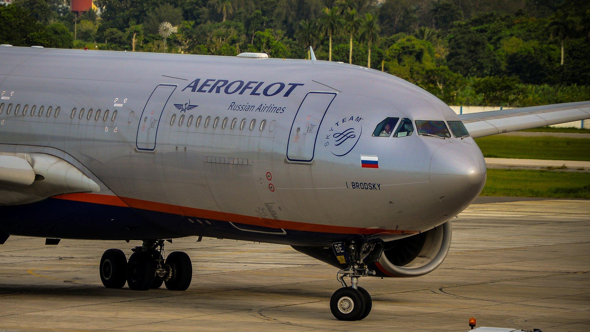 Aeroflot airliner