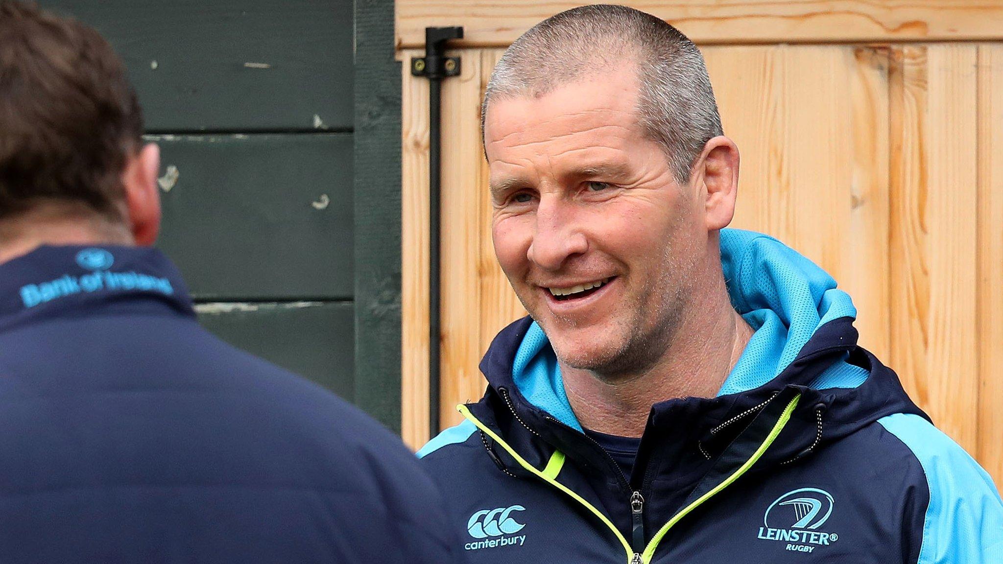 Leinster senior coach Stuart Lancaster