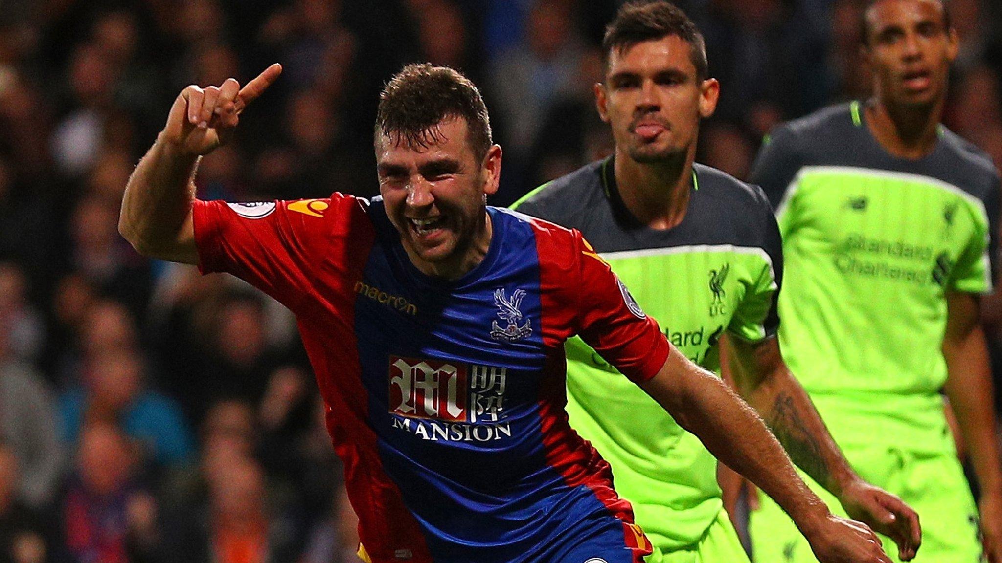 James McArthur scored twice against Liverpool on Saturday