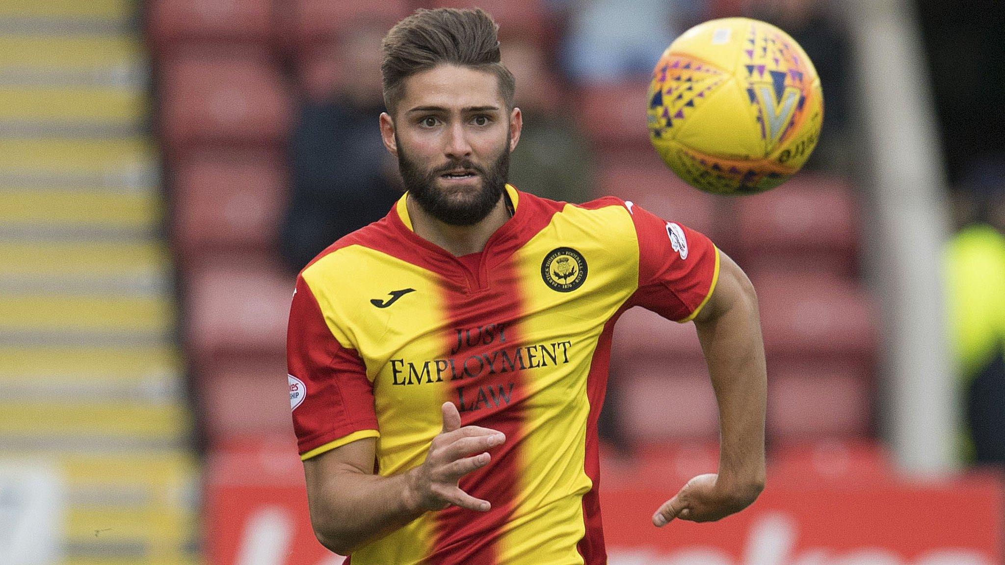 Partick Thistle defender Jordan Turnbull