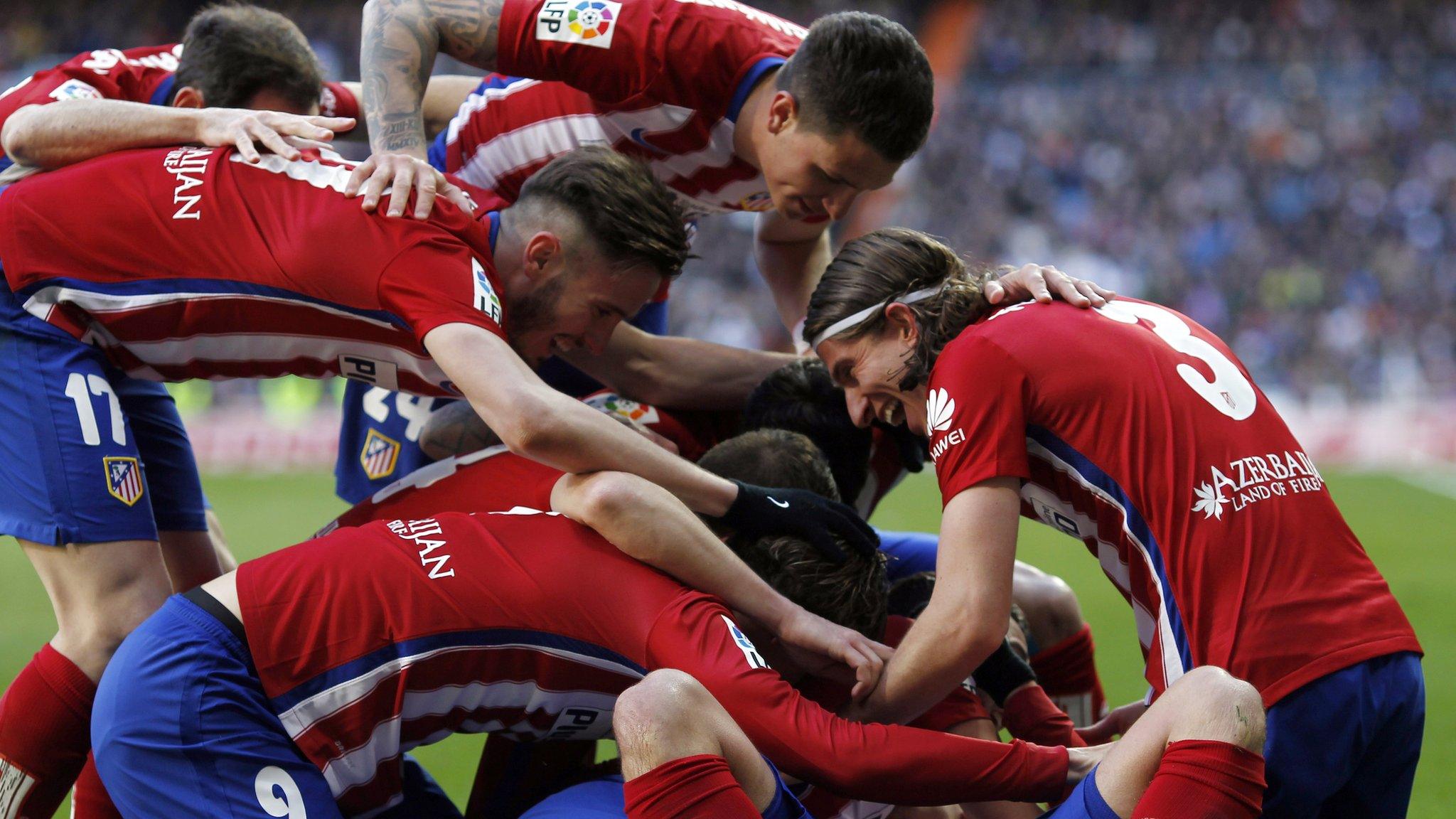 Atletico celebrate