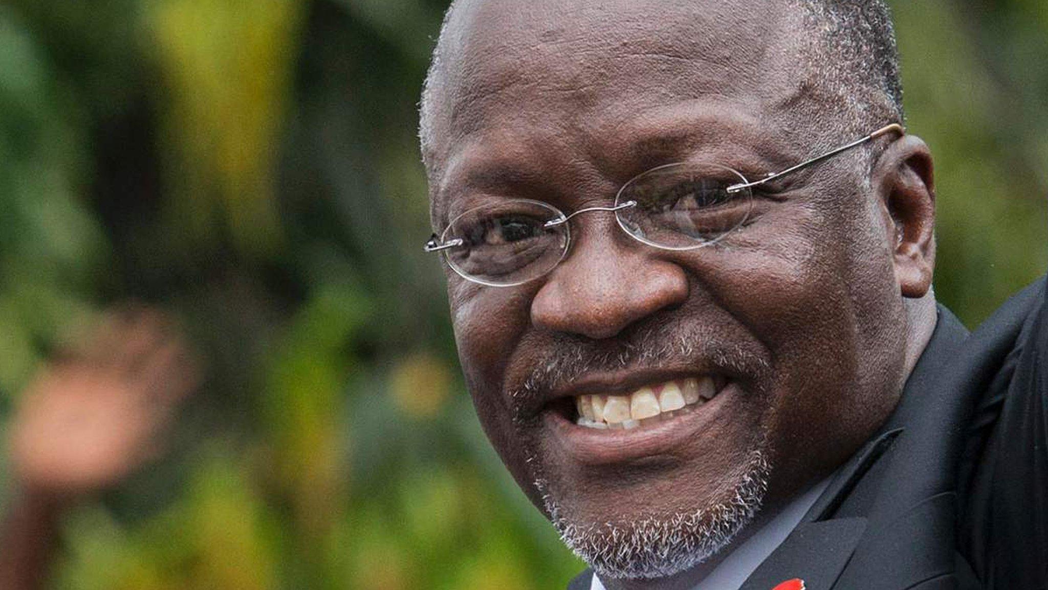 John Magufuli (file photo)