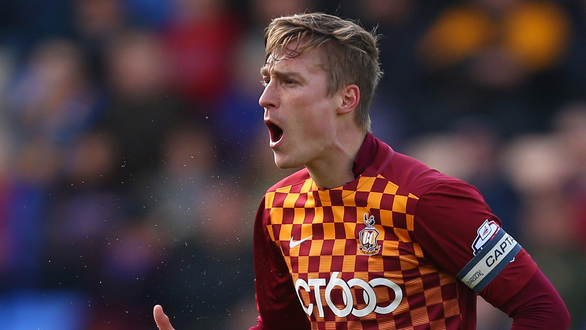 Stephen Darby in action for Bradford