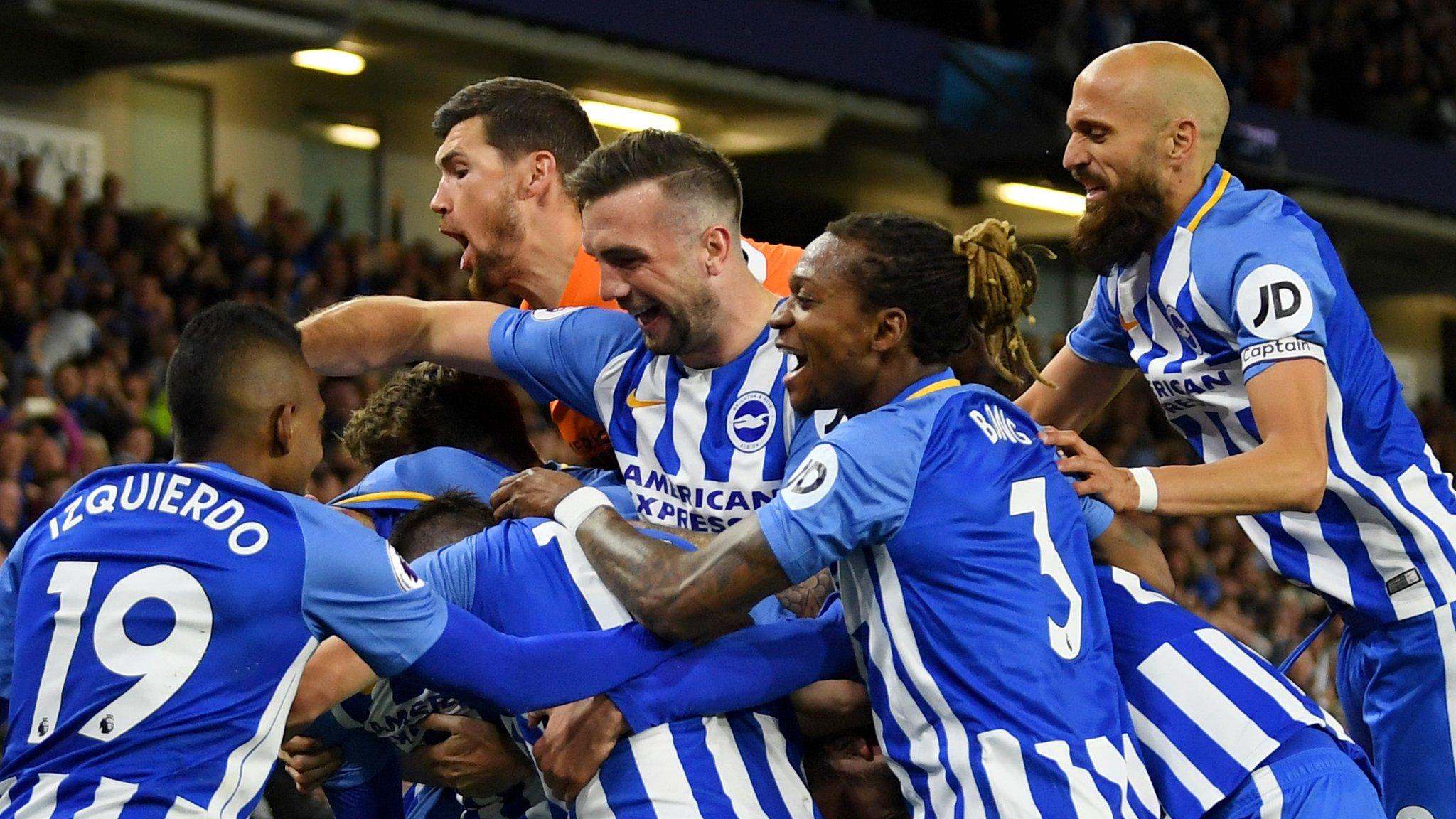 Brighton celebrate