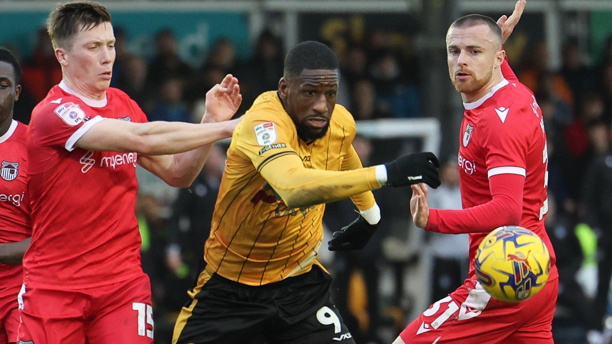 Omar Bogle o gasnewydd yn barod i sgorio