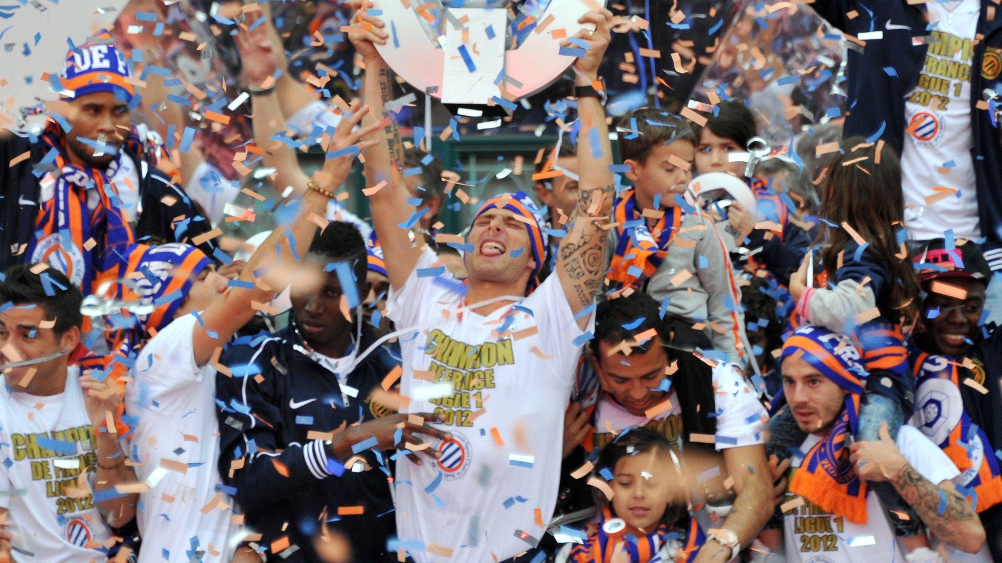 Montpellier win Ligue 1 in 2012