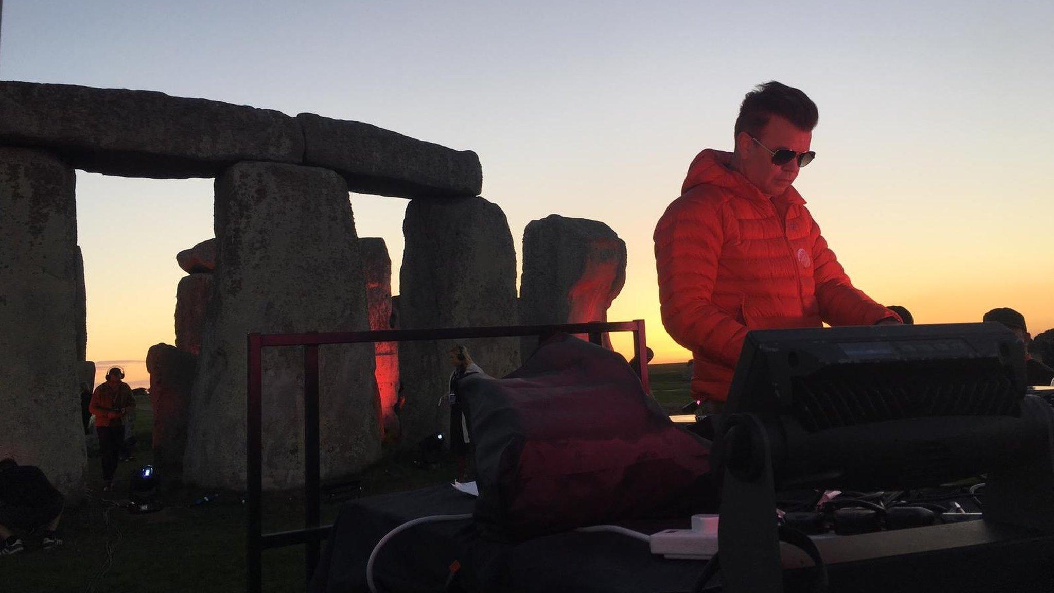 Paul Oakenfold at Stonehenge