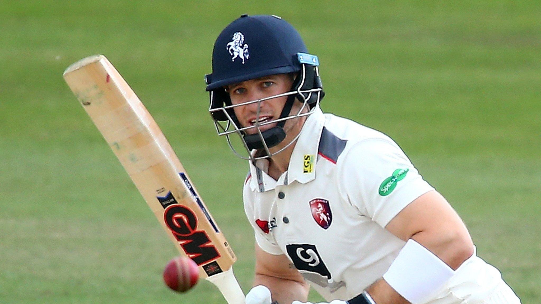 Dickson's opening stand of 132 with Zak Crawley was Kent's highest in red-ball cricket at Canterbury since 2006