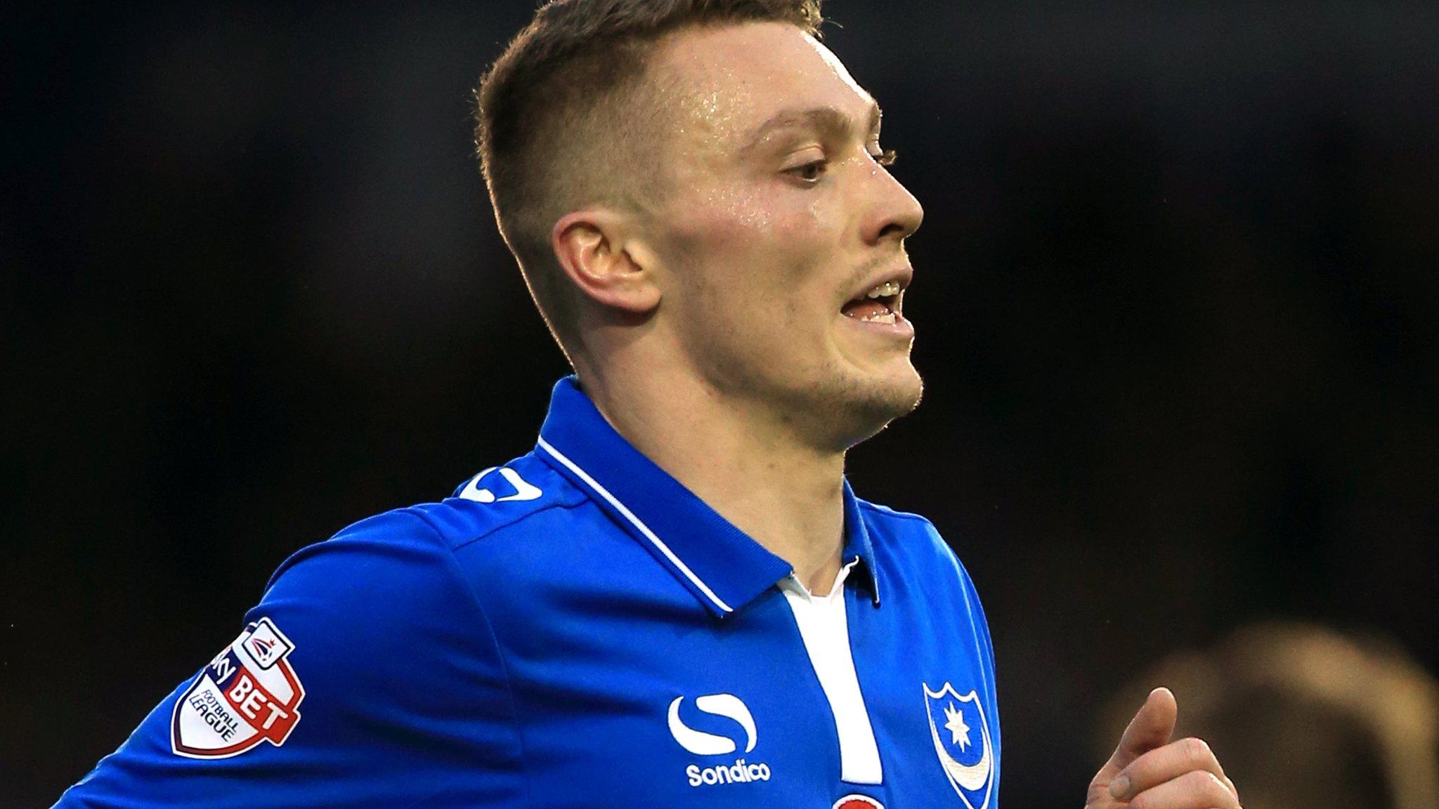 Portsmouth loanee striker Caolan Lavery