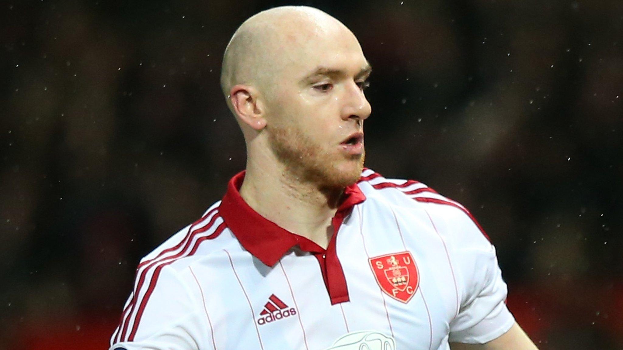 Connor Sammon in action for Sheffield United