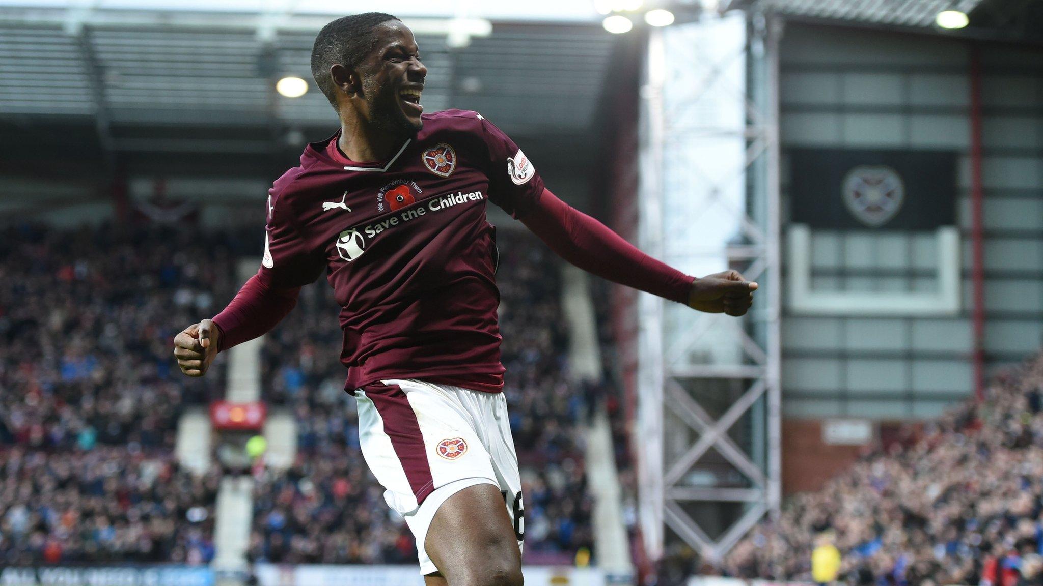 Hearts' Arnaud Djoum