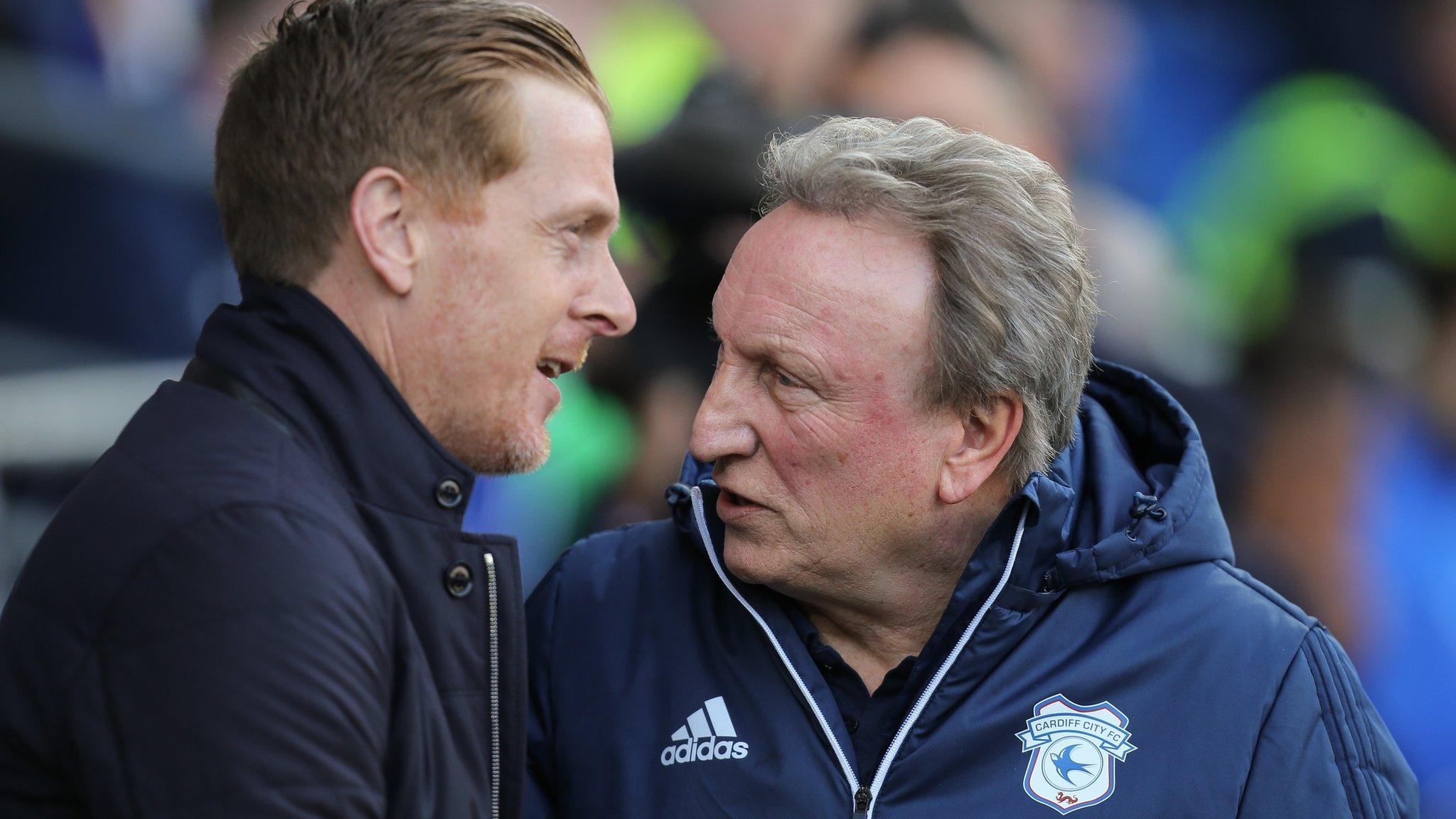 Garry Monk and Neil Warnock