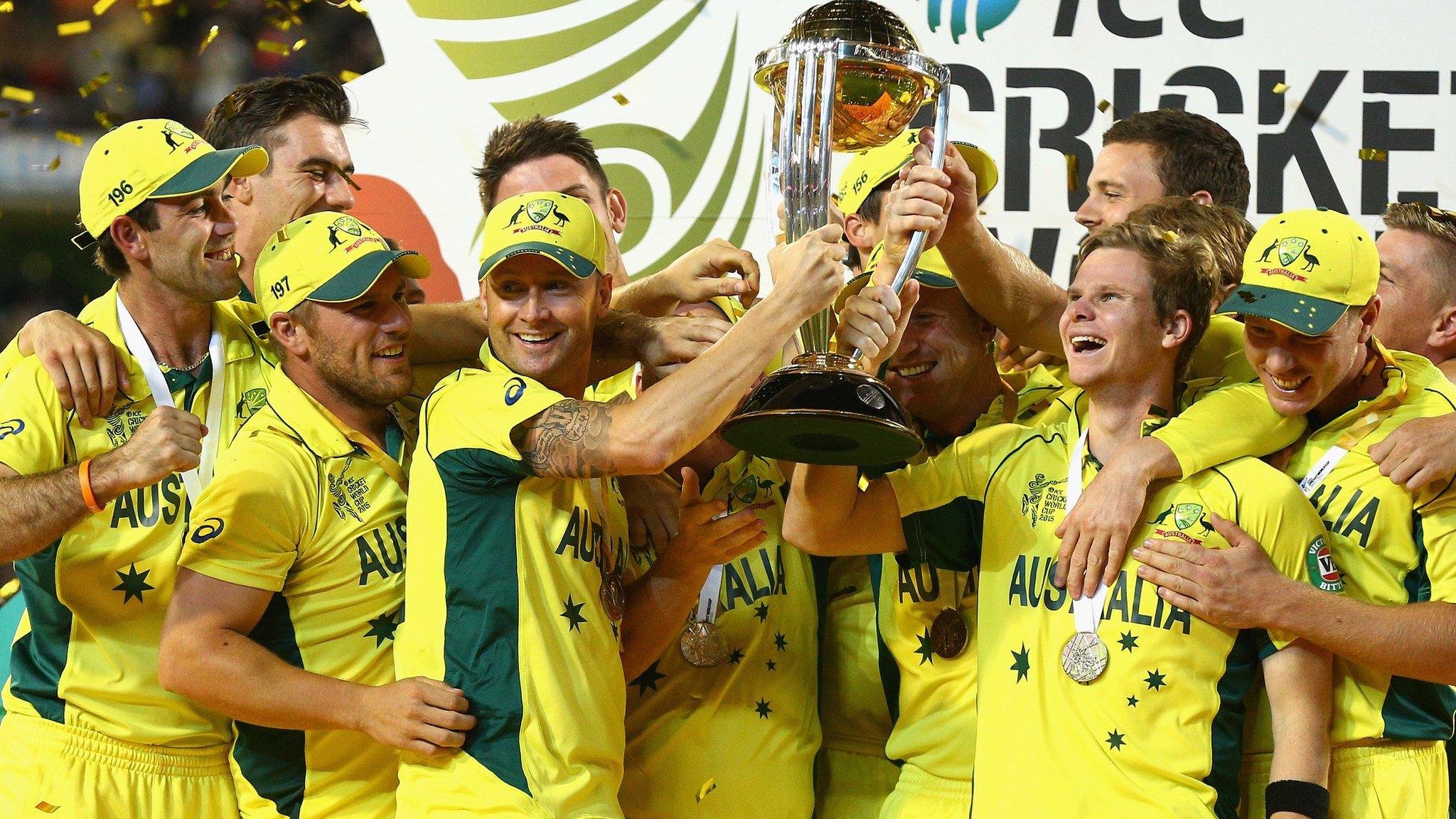 Australia are the World Cup holders after winning on home soil last year