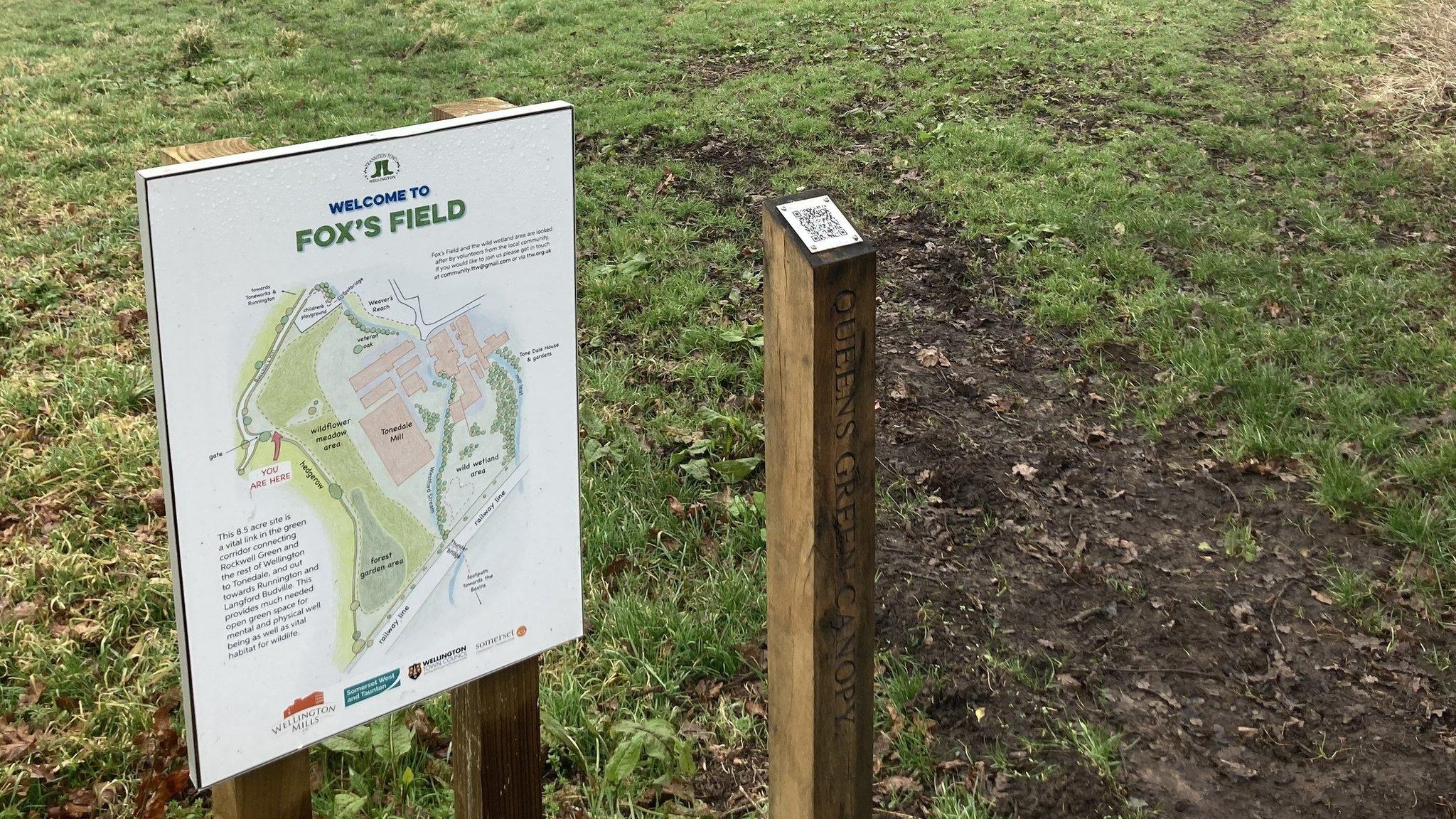 Field On Burchills Lane In Wellington