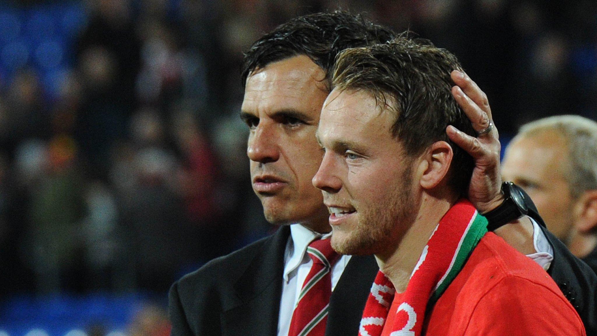 Chris Coleman and Chris Gunter